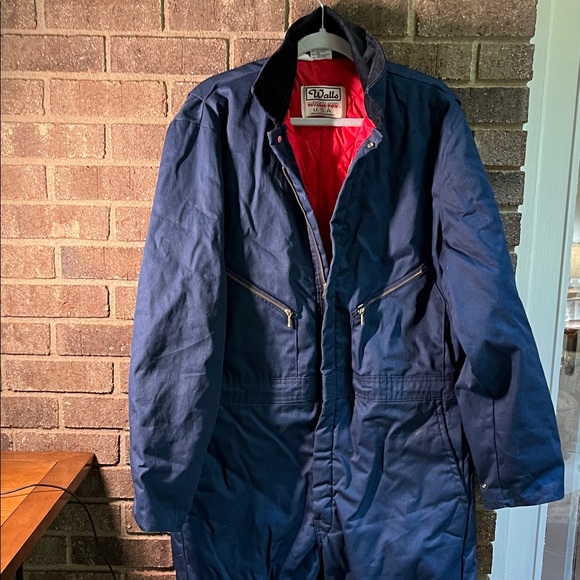 Walls Men's Navy Blue Coveralls - Picture 1 of 5